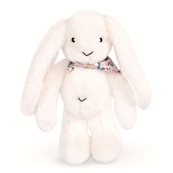 Lapin Fleurette - Hvid 35 cm - DOUDOU ET COMPAGNIE - PELUSHER/Doudous - Beige - Polyester