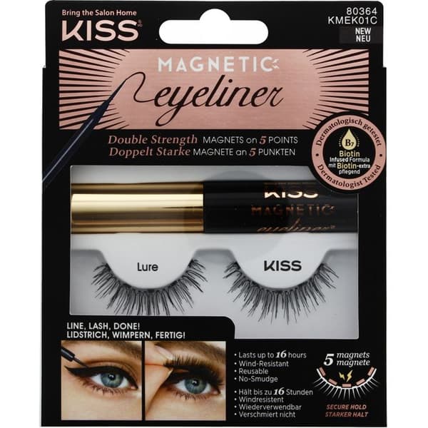 Magnetisk eyeliner falske øjenvippesæt 01