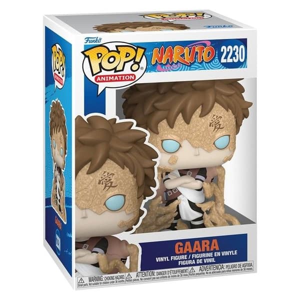Figurine Naruto Shippuden - Gaara (Sandrustning) Pop 15cm