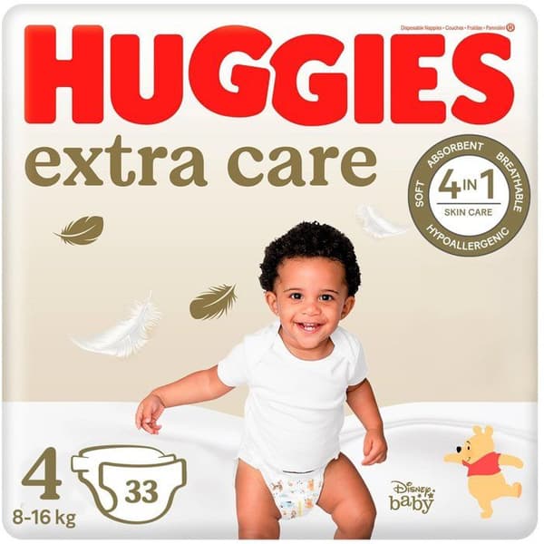 HUGGIES Extra Care storlek 4 (33 st)