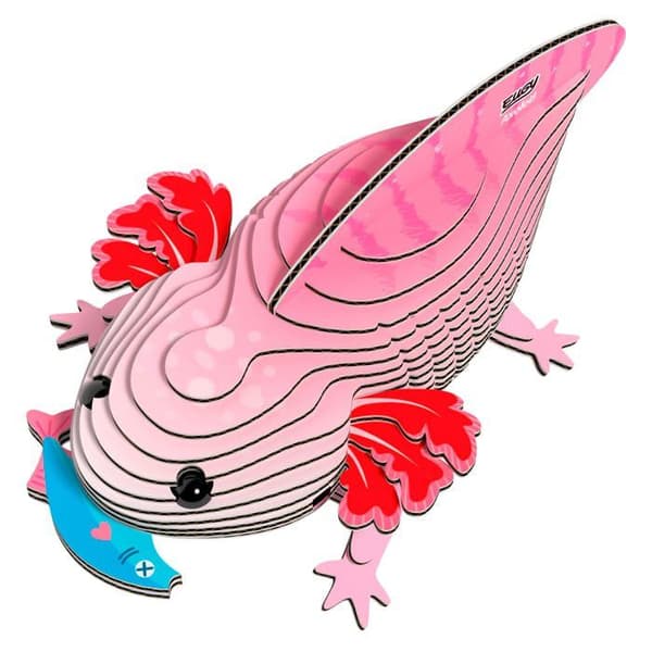 Maquettes - Eugy : 3D dyremodeller i pap Eugy - Multifarvet