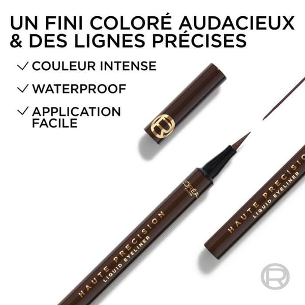 L'Oréal Paris Haute Precision Liner Brun Läder