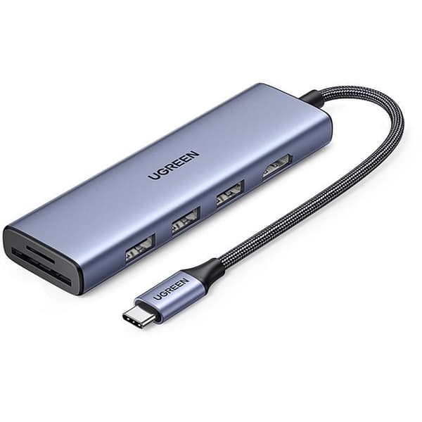 Multifunktionell USB-C-adapter - UGREEN - Grå
