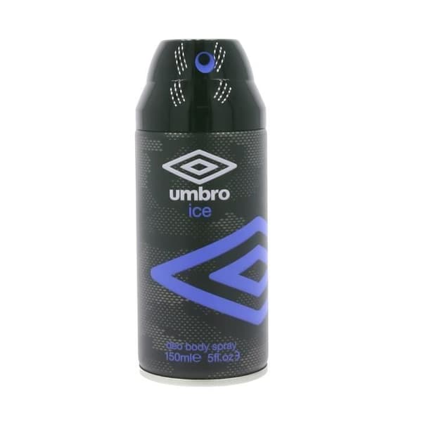 Deodorant - UMBRO - Ice - 150 ml - Kroppsspray - Hållbart Skydd