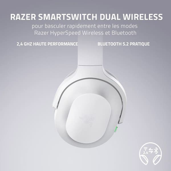 Hovedtelefoner - Razer - Barracuda Mercury - Hvid - Kablet - One Size