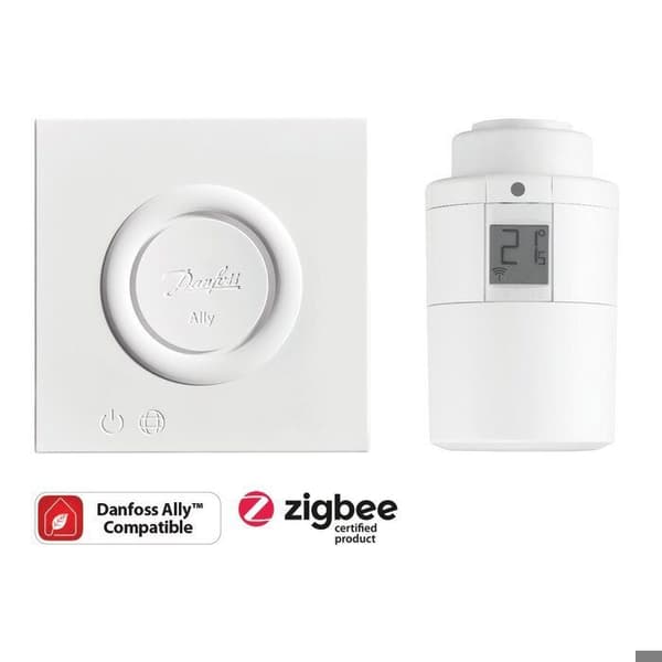 Danfoss Ally startpakke - Gateway + tilsluttet hoved 014G2440