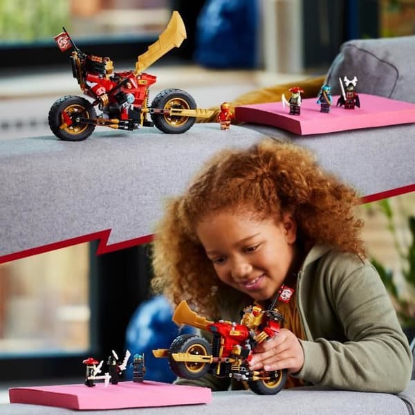 LEGO® NINJAGO 71783 Kais robotmotorcykel – Evolution, Ninja Legetøj, Robotfigur