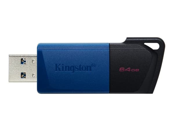 USB-hukommelse - KINGSTON - Dtexodia M - 64 GB - USB 3.2 - Sort