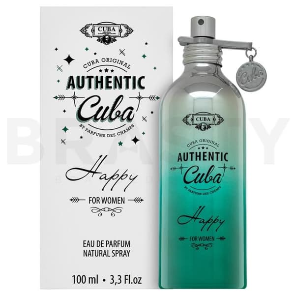 Cuba Authentic Happy eau de parfum för kvinnor 100 ml