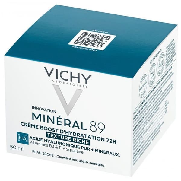 Vichy Mineral 89 Crème Riche 50Ml