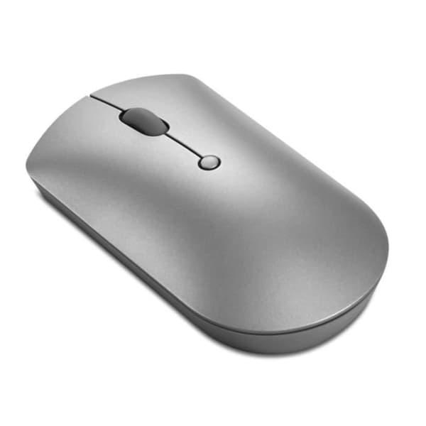 LENOVO 600 Silent trådløs mus - Bluetooth 5.0 - Dobbelt forbindelse - Stille - Grå