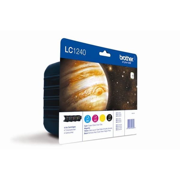 Brother LC1240 farve multipack blækpatroner