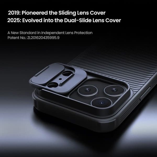 Cover til iPhone 17 Pro - TPU+PC, Sort Cover Sort