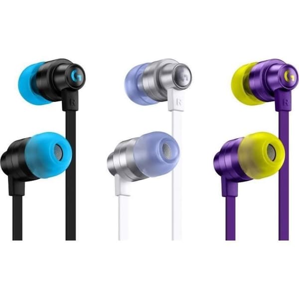 Gaming Headset - Logitech - G333 - In-ear - Hvid - 3,5 mm Mini Jack, USB-C