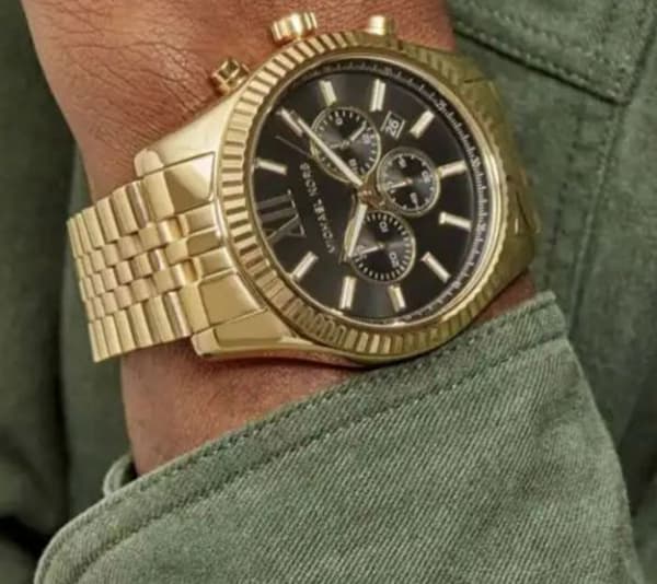 Ur - MICHAEL KORS - MK8446 - Kvarts - Rustfrit stål - Guld