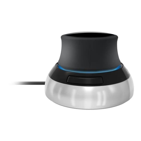 Souris 3D - 3D CONNEXION - SpaceMouse Compact - Kablet - USB - 2 knapper