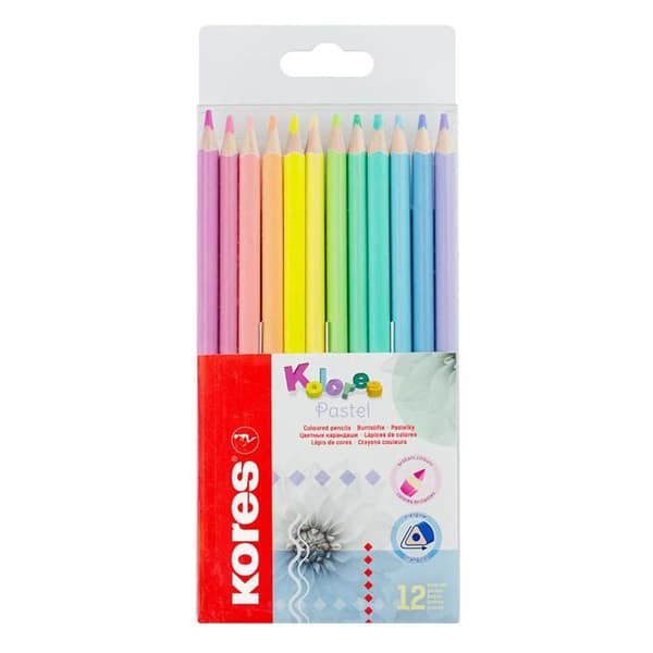 Kores Pastel Farver X 12 Enheder