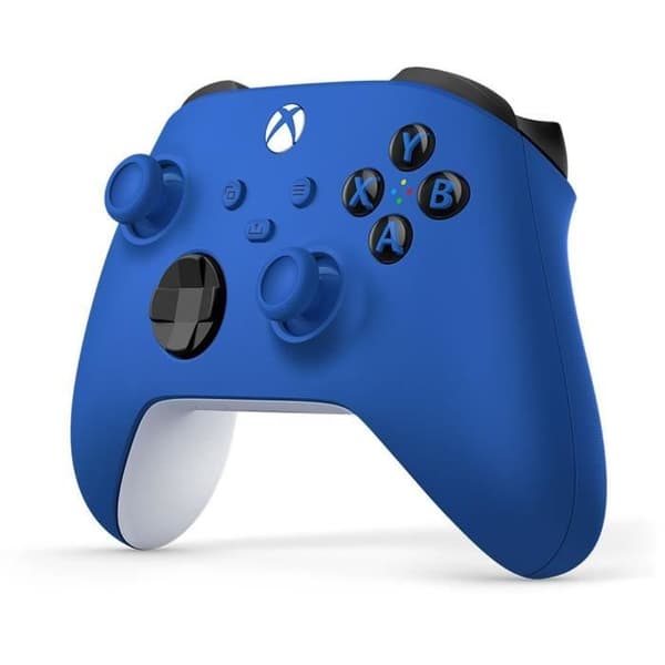 Xbox Series trådløs controller ny generation – Shock Blue – Blå – Xbox Series / Xbox One / PC Windows 10 / Android / iOS