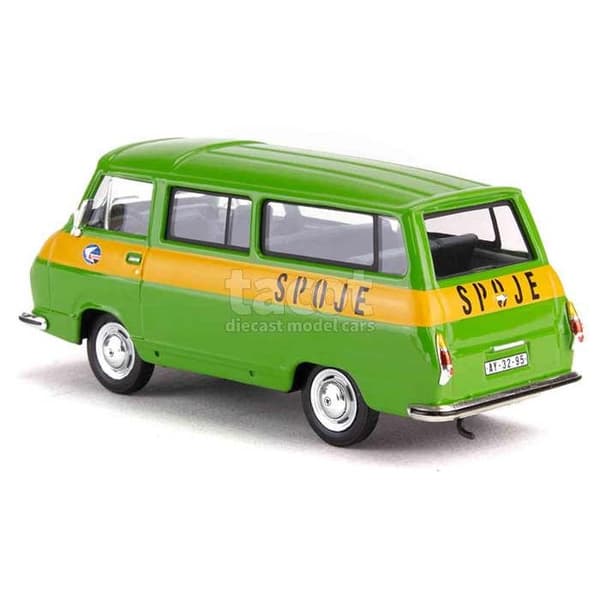 Samleobjekt miniature bil - Skoda 1203 Microbus Spoje 1974 - Abrex 1/43