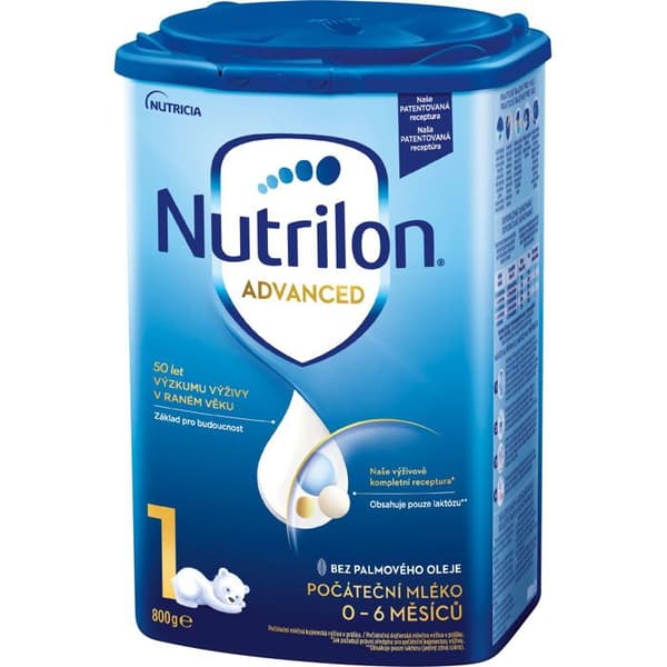 Nutrilon 1 Advanced barnmjölk 6×800 g, 0