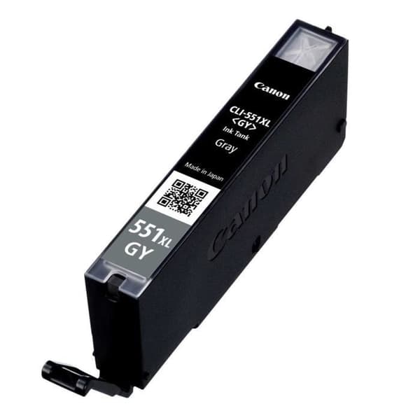 CANON CLI-551GY XL Grå blækpatron med høj kapacitet (CLI551XL)