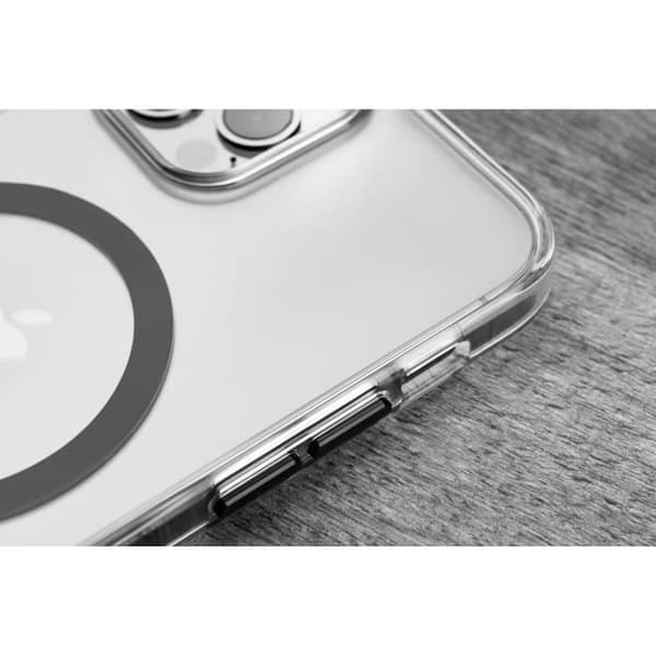 Baksida - FIXED - MagPurity - Stöd för Magsafe - Transparent - iPhone 13