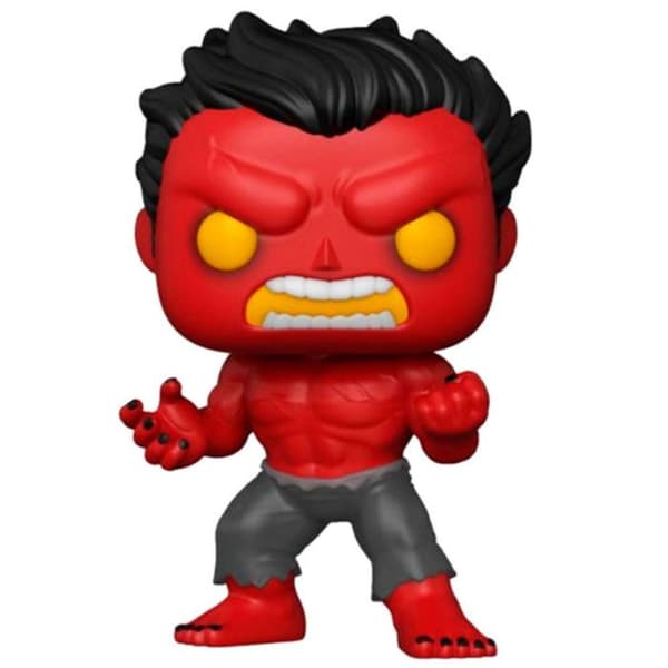 Figurine Funko POP Marvel Rød Hulk Eksklusiv