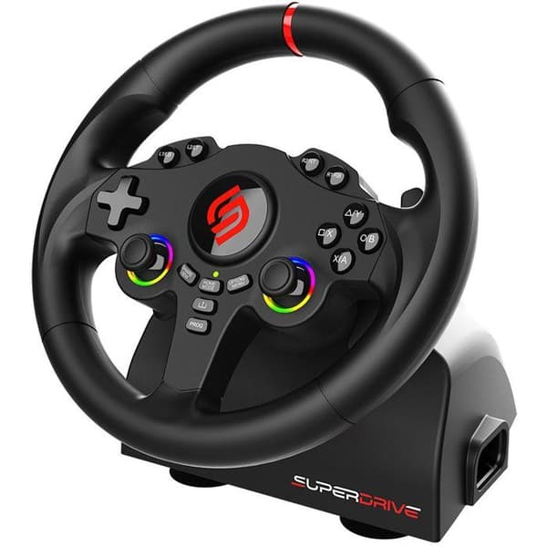 Volant gaming - SUBSONIC - Dubbel joystick LED - PS4 PC Switch Switch 2 Xbox One Xbox Series