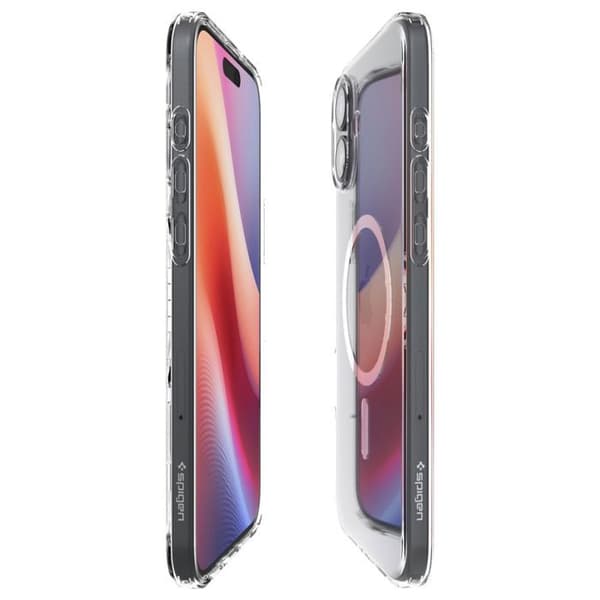 Spigen Liquid Crystal MagSafe Cover til iPhone 16 - Klar