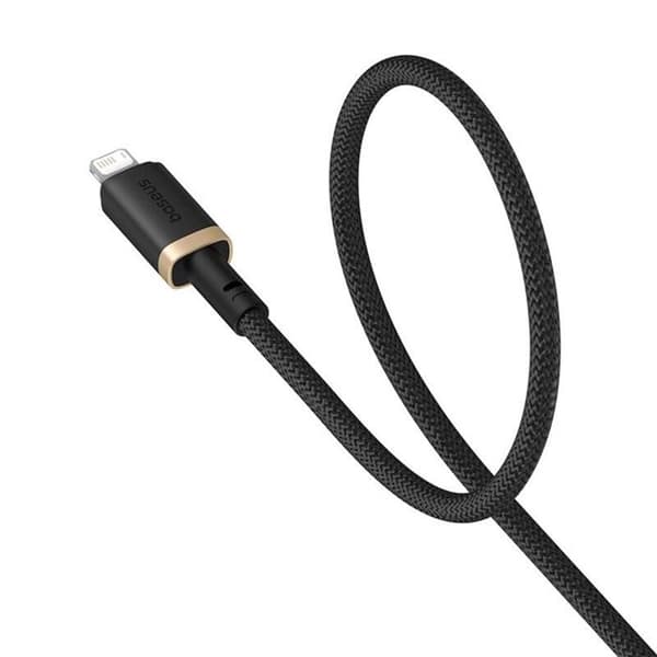 USB til Lightning datakabel - BASEUS - Dura - 2,4 A - 1 m - Guld / Sort