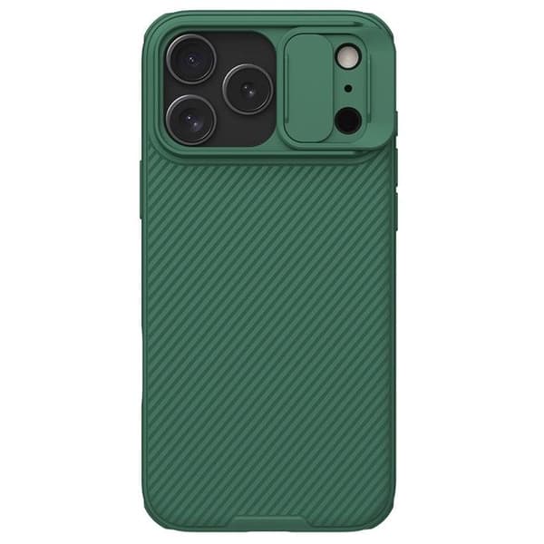 Cover til iPhone 17 Pro Max - TPU+PC, Grøn Cover