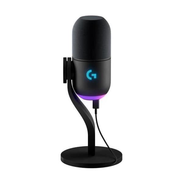 Microfon - Kablet - Logitech G - Yeti GX - Kompatibel med PC og MAC - Sort