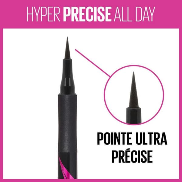 Eyeliner - Maybelline - Hyper Precise All Day Liner - 701 Matte Onyx - 1ml - 24h Precision