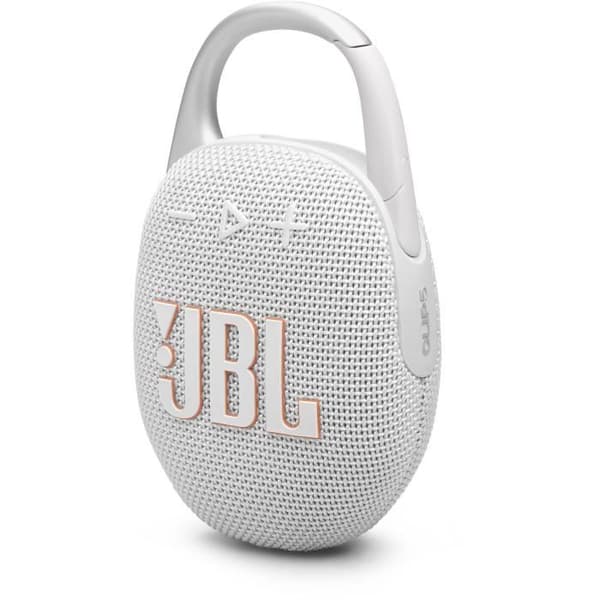 JBL Clip 5 - Trådløs højttaler - Hvid