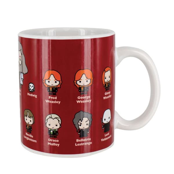 Mugg - PALADONE - Harry Potter - 300 ml - Keramik - Röd