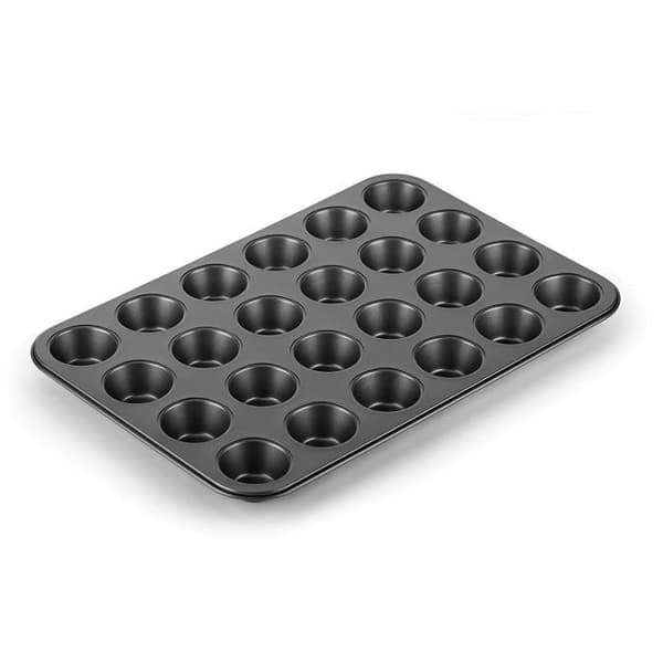 Muffinform - Tescoma - 623226 - Kulstofstål - 24 mini muffins - Non-stick