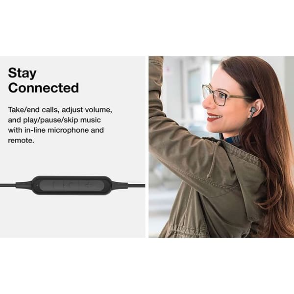 Bluetooth headset - KOSS - BT115i - Sort - Grå - Trådløs - Binaural lyd