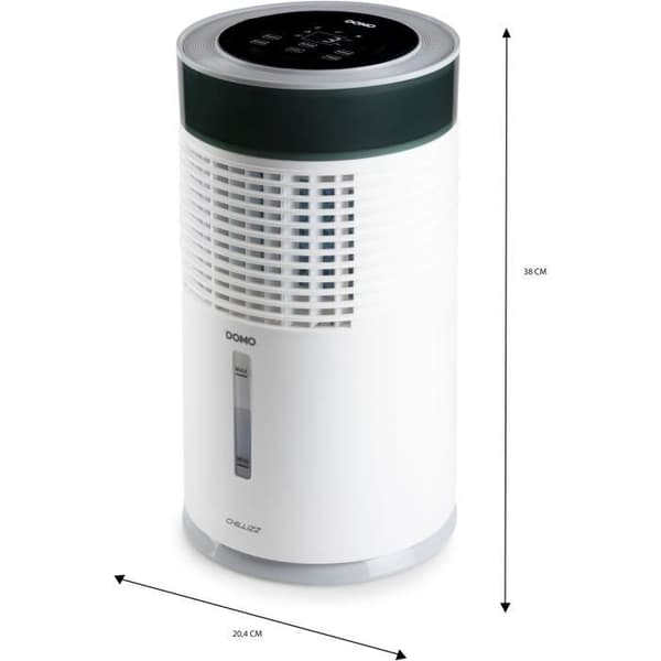 Luftkøler - DOMO - DO159A - 9,6 W - Osvibration - 3 Hastigheder