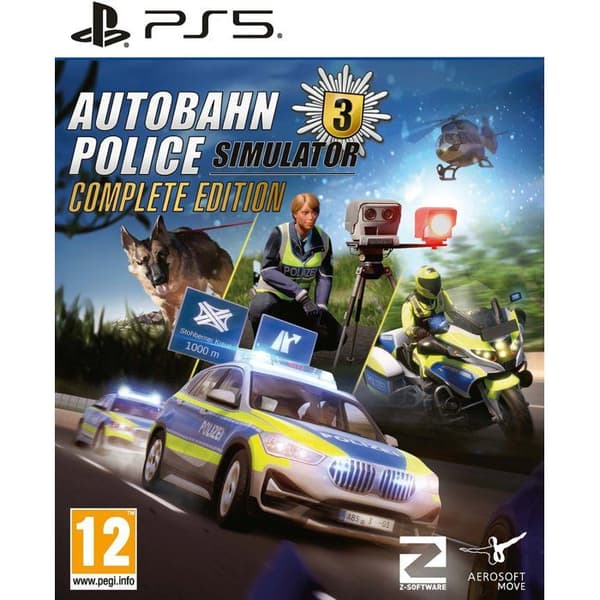 Autobahn Politibetjente Simulator 3: Complete Edition - PS5 Spil
