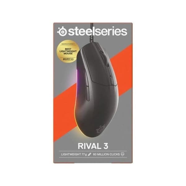 Souris Steelseries Rival 3 Gen 2 - Sort