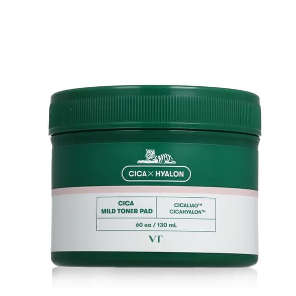 VT Cosmetics Cica Mild Toner Pad 60 st