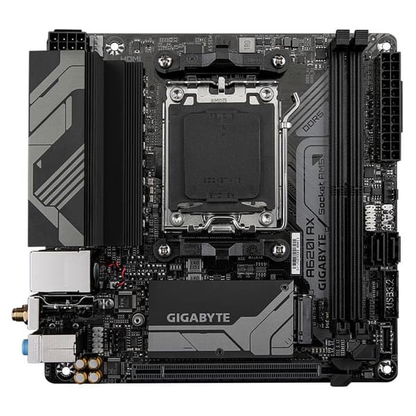 Mini ITX bundkort - Gigabyte - A620I AX - DDR5 - Socket AM5 - 96 GB maksimal hukommelse