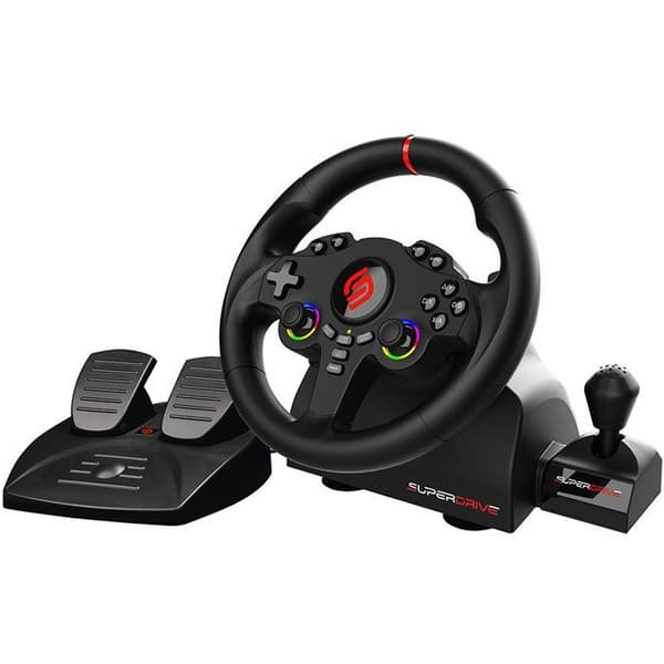 Volant gaming - SUBSONIC - Dubbel joystick LED + spak - PS4 PC Switch Switch 2 Xbox One Xbox Series