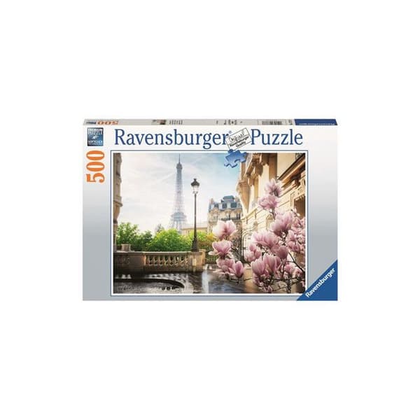 Puzzle Ravensburger Foråret i Paris 500 brikker