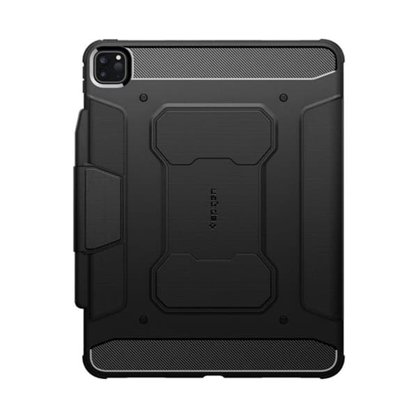 Spigen Rugged Armor Pro – Cover til iPad Pro 13" (M4, 2024) (Sort)