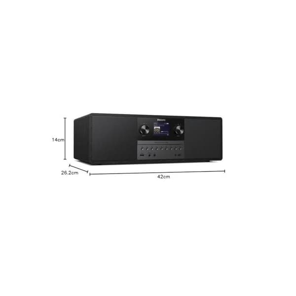 Philips Bluetooth TAM6805 Sort Alt-i-en Microchain