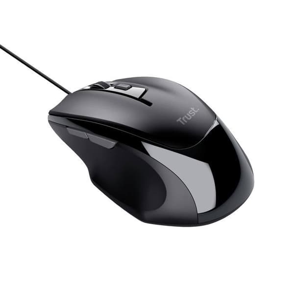 USB Kablemus - TRUST - Voca - 800-2400 DPI - Ergonomisk - 2 Tommelknapper