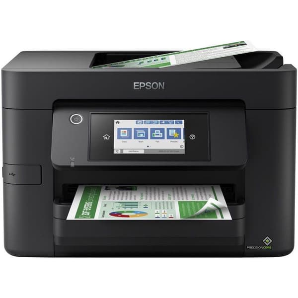 Farve multifunktions blækprinter - Epson - WorkForce Pro - WF-4820DWF - WiFi USB Ethernet - Epson 405 / 405XL