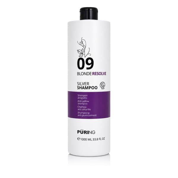 PÜRING 09 BLONDERESOLVE Silver Shampoo 1000 ml