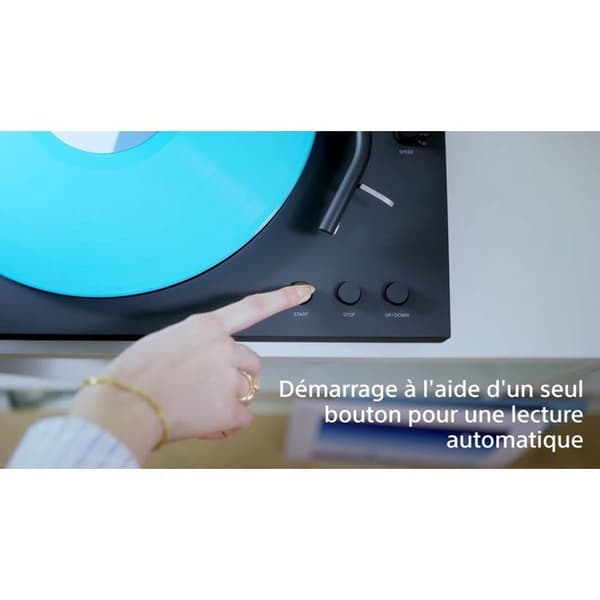 Sony PS-LX3BT Sort - Pladespiller